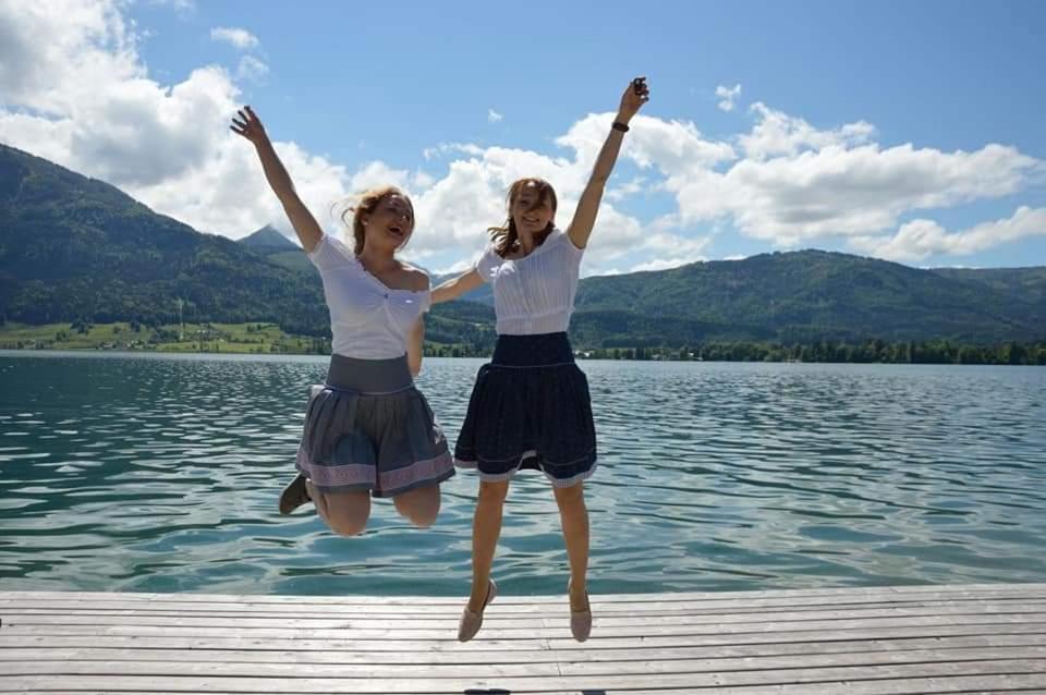 Platzhirsch Zur Alten Wagnerei Gastehaus Bed & Breakfast Sankt Wolfgang im Salzkammergut Bagian luar foto
