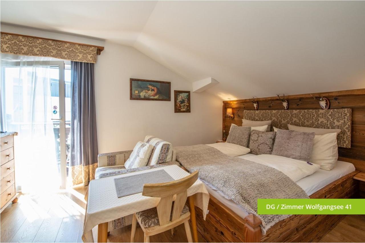 Platzhirsch Zur Alten Wagnerei Gastehaus Bed & Breakfast Sankt Wolfgang im Salzkammergut Bagian luar foto