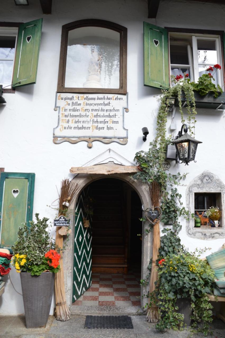 Platzhirsch Zur Alten Wagnerei Gastehaus Bed & Breakfast Sankt Wolfgang im Salzkammergut Bagian luar foto