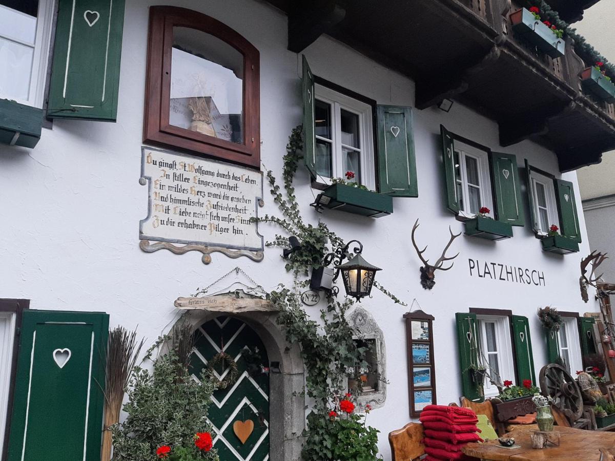 Platzhirsch Zur Alten Wagnerei Gastehaus Bed & Breakfast Sankt Wolfgang im Salzkammergut Bagian luar foto